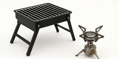 Can Aijunware Camping Grill And Stove Handle Colder Mountain Nights