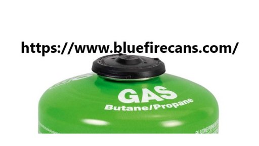 How should you store a camping gas canister?