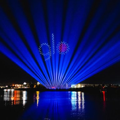 Illuminating the Skies: The Rise of Drone Light Show Company UK