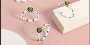 1.Celestial Origins: Moldavite, a rare gem formed from a meteorite impact, holds the energy of the cosmos in its green brilliance. 2.Ancient Connection: Revered by cultures for millennia, moldavite is believed to enhance spiritual growth and transformation. 3.Energetic Power: Moldavite rings are cherished for their ability to stimulate profound shifts in consciousness and amplify intentions. 4.One-of-a-Kind: Each moldavite gem is unique, making every ring a distinct piece of cosmic artistry. 5.Metaphysical Marvel: Embrace its energy to experience heightened intuition, lucid dreams, and deep healing. https://www.rananjayexports.com/gemstones/moldavite