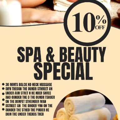 spa - Made with PosterMyWall